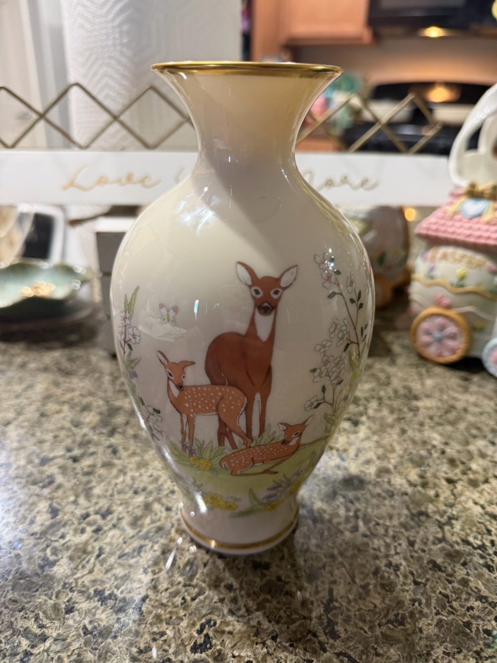 Lenox 1984 Limited Edition Mother's Day Vase